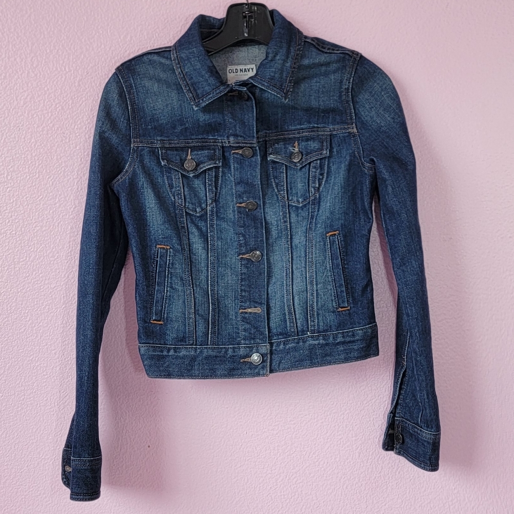 Old Navy Girls Jean Trucker Jacket / XS.